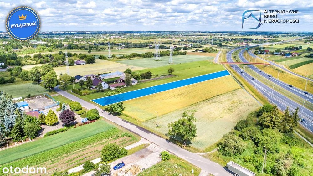 3467m² przy S17 Plan Ogólny nawet 4400 m² zabudow