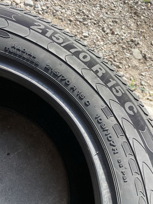 215/70 R15C Continental Vanco2 /2шт./ як нові