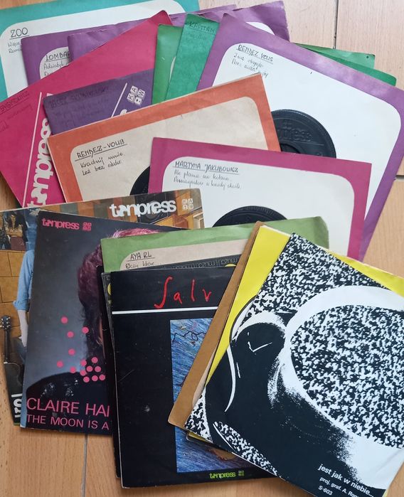 Kolekcja singli winylowych