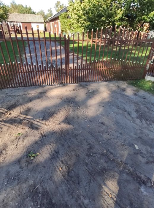 Sprzedam używane ogrodzenie z kątownika