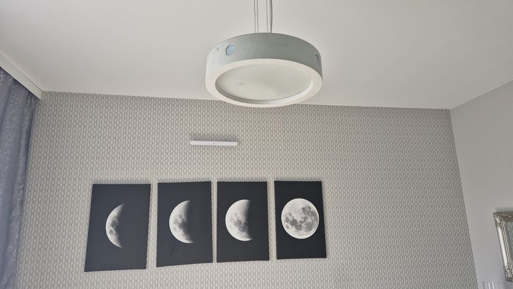 Lampa Cleoni omega beton