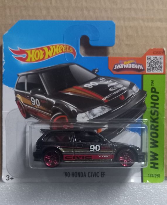 90 Honda Civic EF Hot Wheels