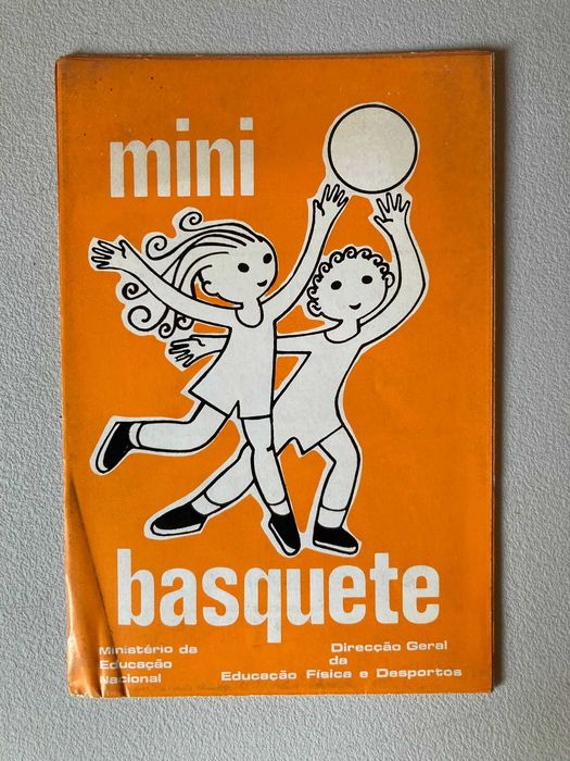 Folheto Antigo Mini Basquete