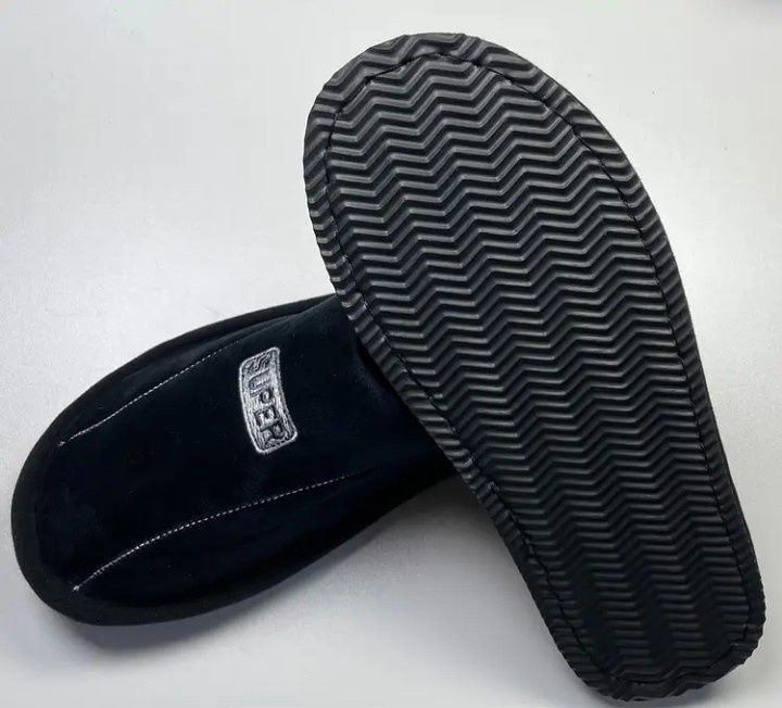 Тапочки мужские черные 25 см и тапочки угги коричневые 26 см