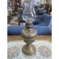 Лампа керасиновая латунная