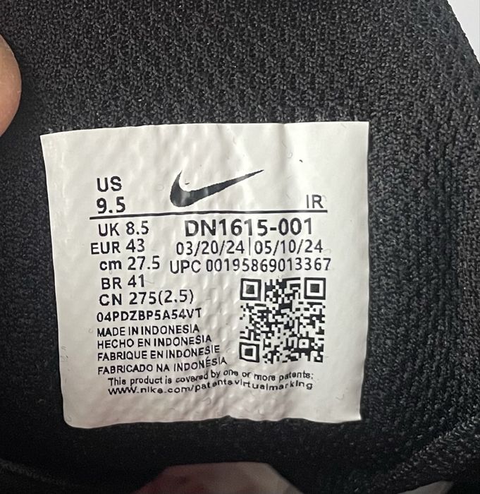 Nike Shox 2 Ride x Supreme black 41-45. Шокс Суприм.