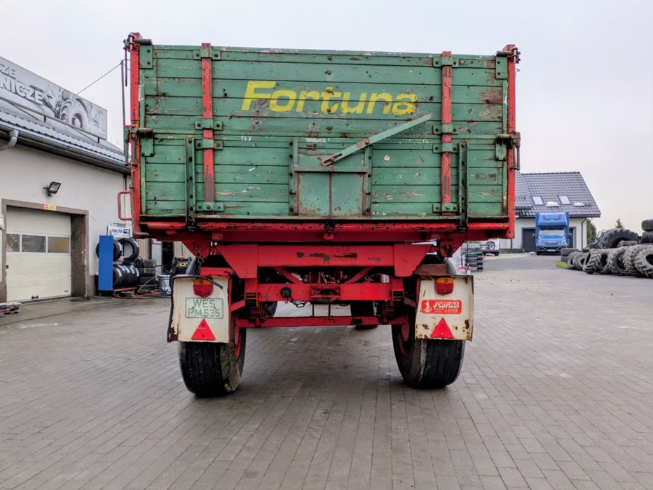 Przyczepa wywrotka 8 Ton  Fortuna  niemiecka stan idealny