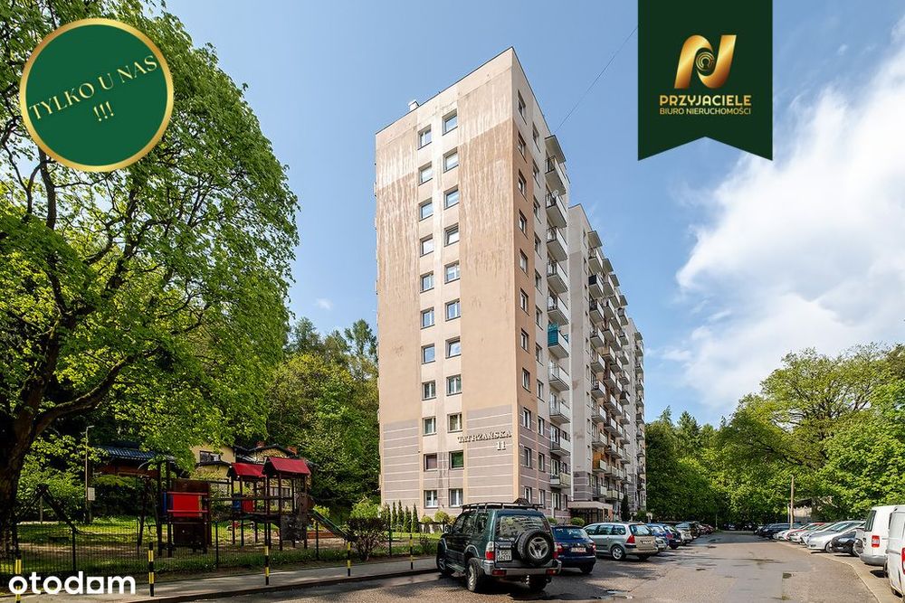 3 pokoje balkon las Gdańsk Oliwa