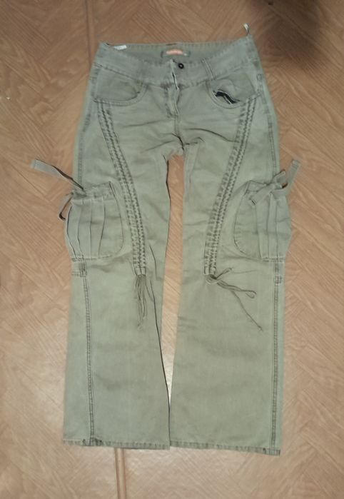 Goa type flared cargo pants archive