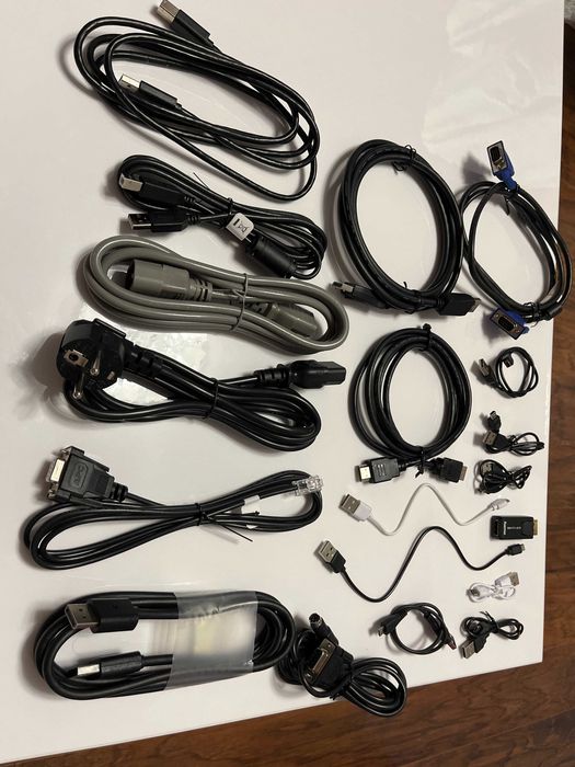 Przewody, kable display, HDMI, microusb, VGA