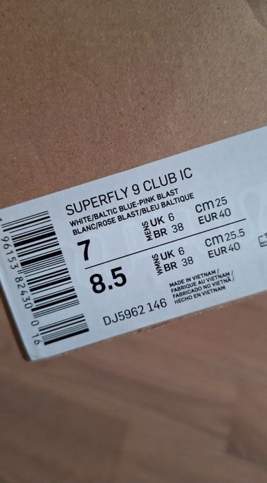Nike buty superfly halówki mercurial 9 club ic
