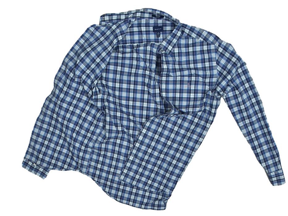 Gant Tech Prep Regular Koszula Męska W Kratkę Xl 43/44