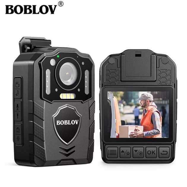 BOBLOV KJ25 Екшн-камера 3000 мАч, 13 годин запису Bodycam Нічна