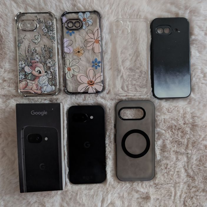 Google Pixel 9a 256GB obsidan zestaw, gwarancja