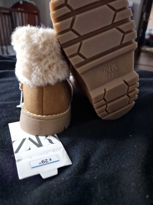 Дитячі зимові чобітки ZARA