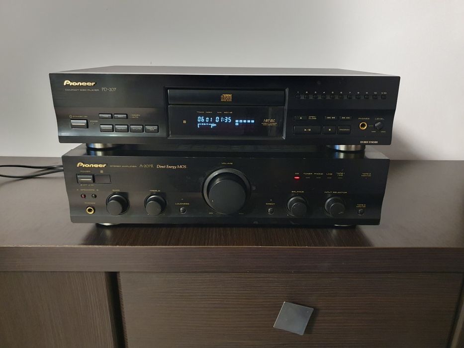 Wzmacniacz Pioneer A 207 + Cd Pioneer Pd 207