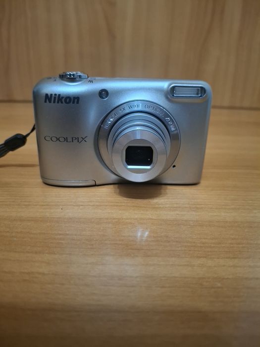 Aparat Cyfrowy Nikon Coolpix L29 Srebrny  Full Set!