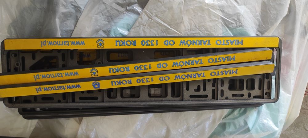 Ramki na tablice rejestracyjne Tarnów