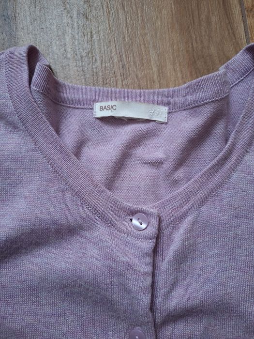 Jasnoróżowy sweterek H&M S M