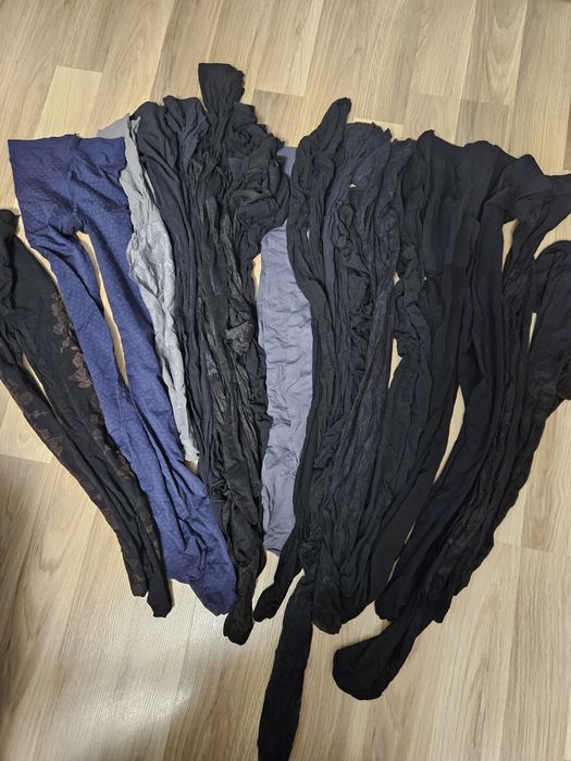 Zestaw: rajstopy M/L, ciemne