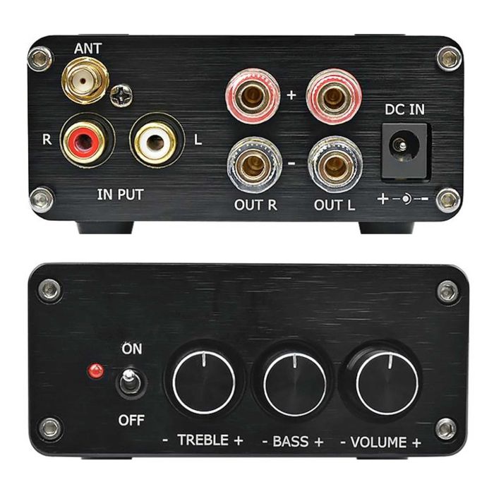 SYLPH Głośniki Wpuszczane (2x50W + Wzmacniacz) - Bluetooth, Aluminium