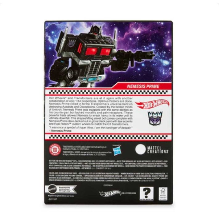 Hot Wheels Transformers Nemesis Prime Chodzież • OLX.pl