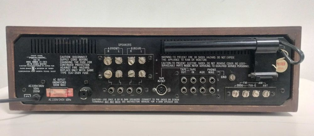 Магнітола FISHER Model PH-W702K (Японія 1989р).