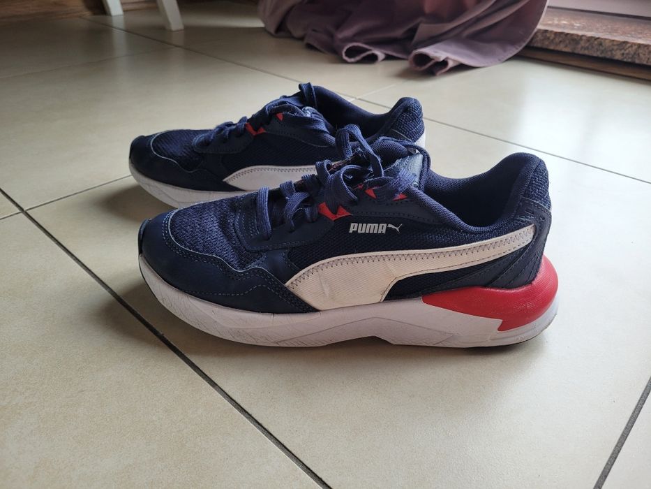 Buty sneakersy chłopięce puma x-ray Speed lite młodzieżowe z siatki 38