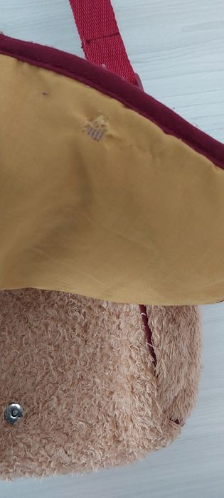 Torba torebka szmaciana kudłata listonoszka wobbo