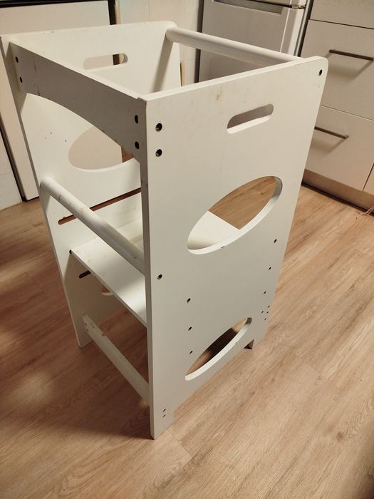 HOMCOM Torre de Aprendizagem de Madeira para Crianças