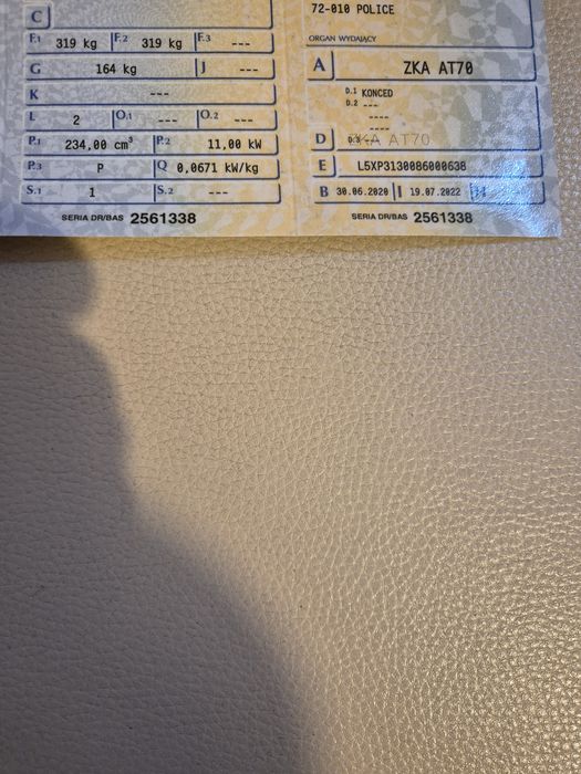 Sprzedam Motocykl  KONCED 250