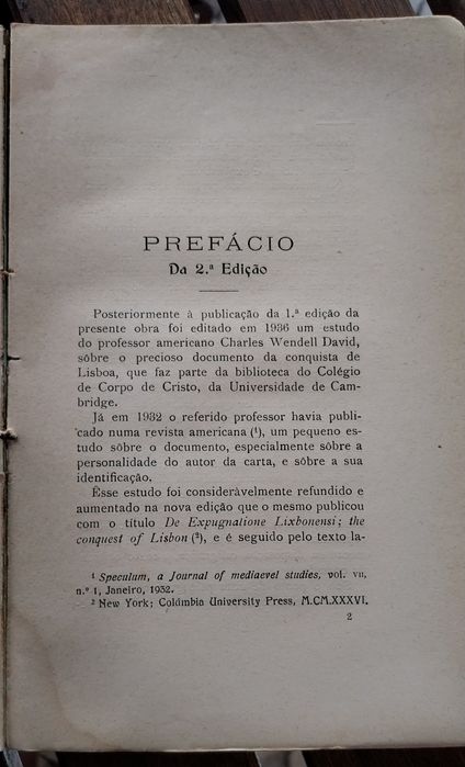 Conquista de Lisboa aos Mouros (1147)2 Edição 1936, José Au. Oliveirar