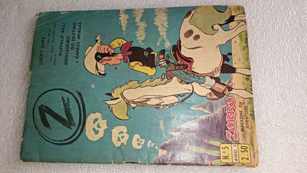 Antiga revista Zorro Ano 2 NR.5 de 1962