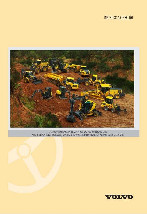 DTR Instrukcja obsługi, katalog, UDT Volvo EC240C EC 240C