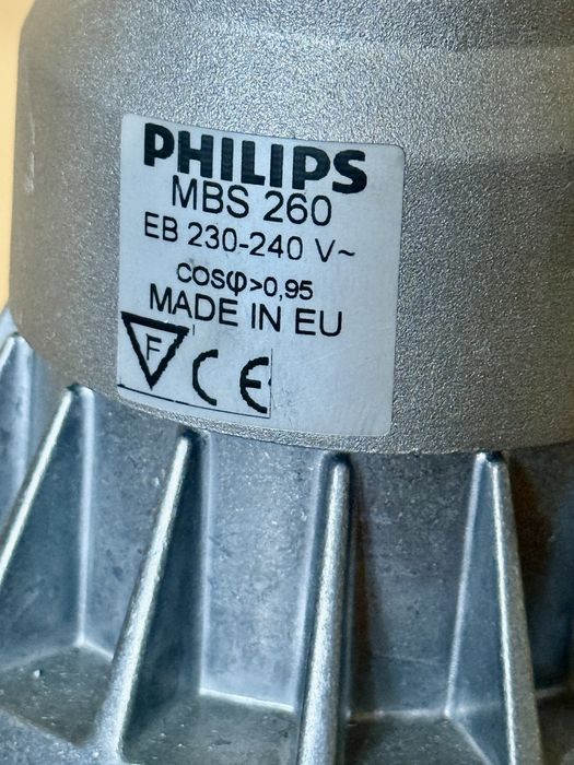 PHILIPS MBS 260 lampa metahalogen