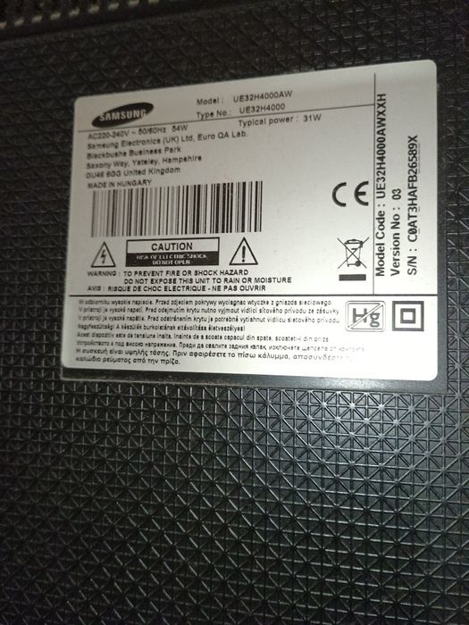 Telewizor Samsung 32 cale z dekoderem