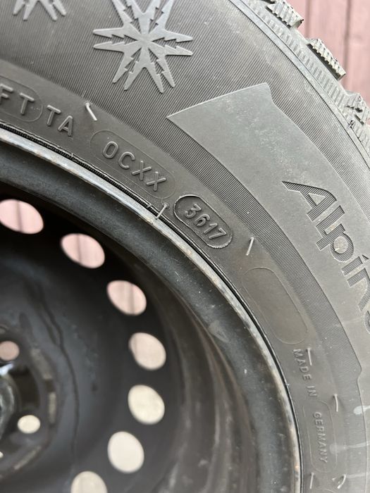 Koła zimowe Volkswagen Seat Skoda Audi Michelin Alpin 195/65R15