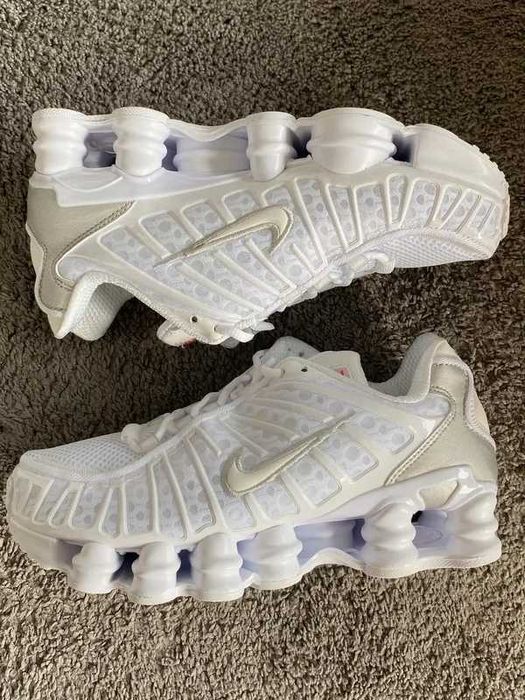 Nike Shox TL, Białe .40