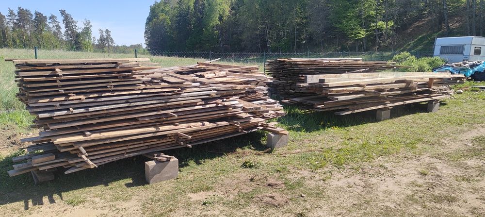 Drewno konstrukcyjne/tarcica sezonowane