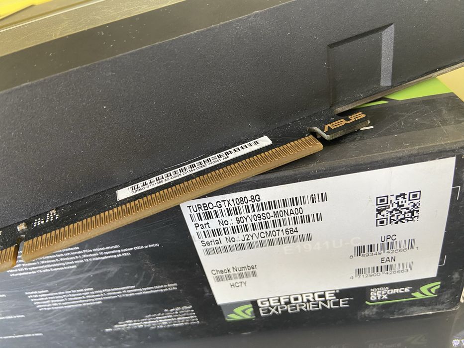 GTX 1080 asus turbo