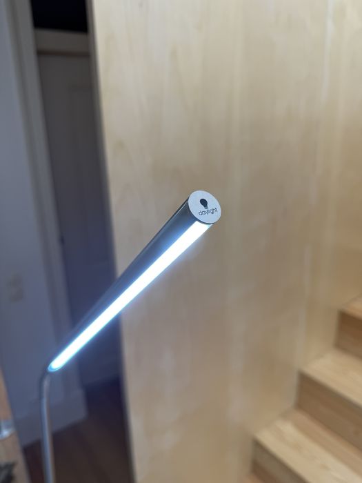 Silver Floor Lapm LED