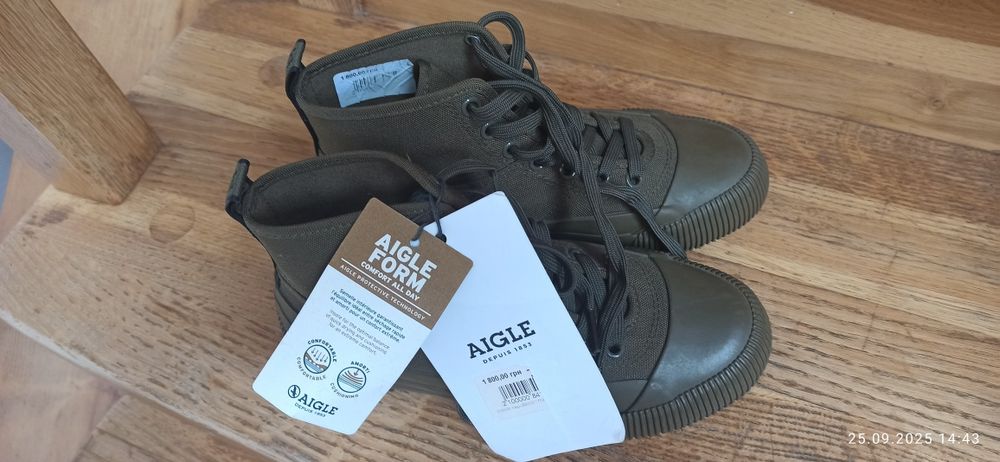 Кеди, кросівки, снікерси Aigle, розмір 35, устілка 22,5