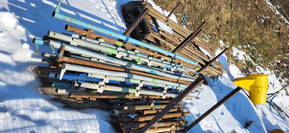 Sprzedam używane elementy do rusztowania.Rusztowanie klinowe,choinkowe