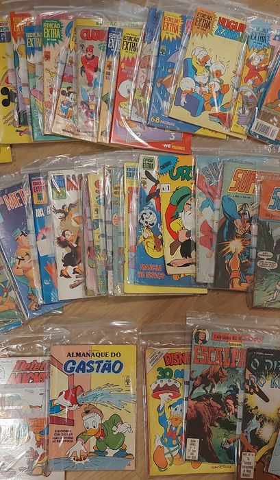 Revistas bd diversas antigas