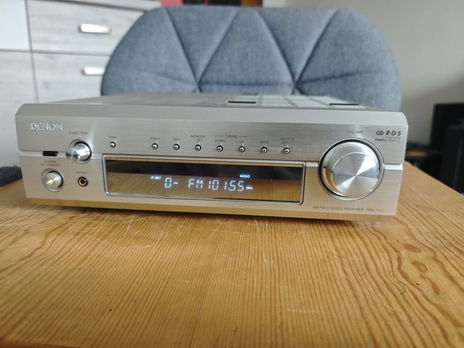 Denon DRA-F101 Amplituner stereo, Hi-Fi w rozmiarze MIDI
