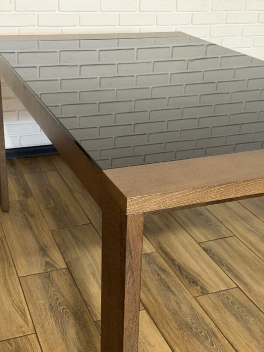 Продам стіл дерево/скло