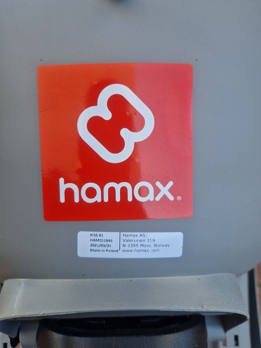 Fotelik rowerowy Hamax Kiss X1