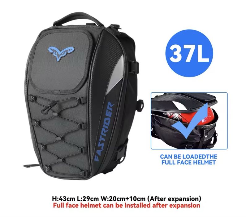 Bolsa Traseira Moto