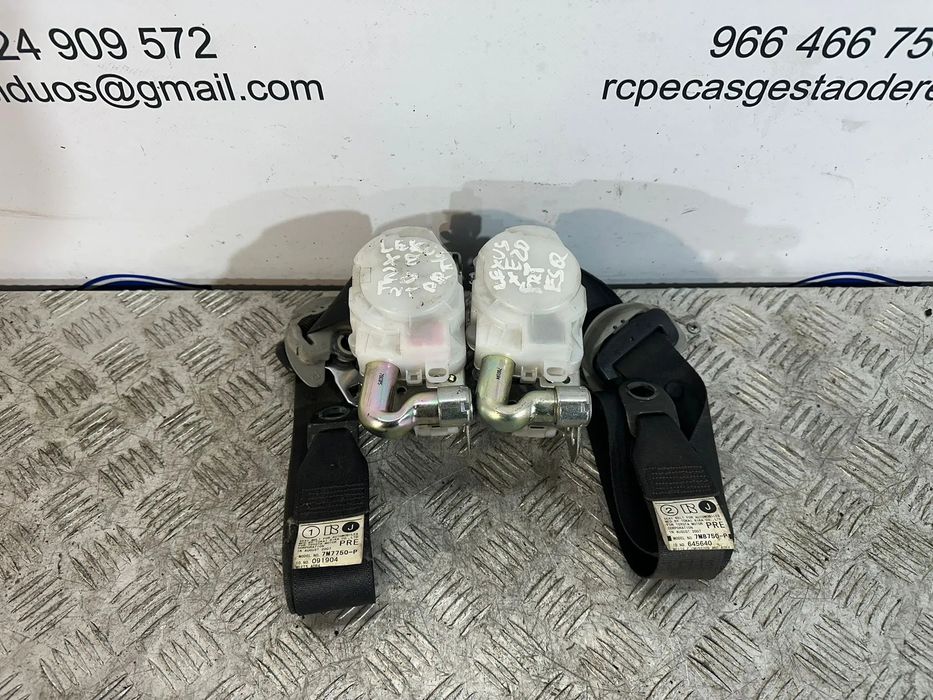 Cinto De Segurança Frente Frontais Original Lexus XE20 2005 - 2013