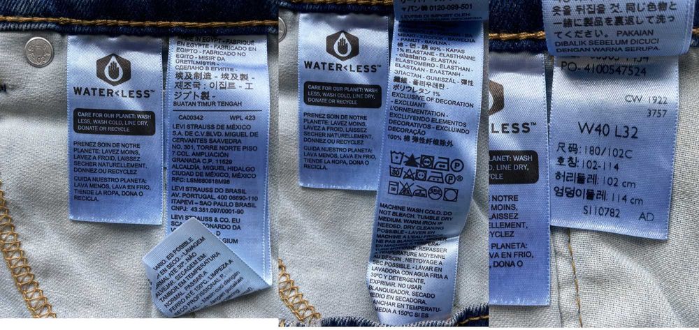 Джинси Levis 541 W40Х30 501 W33Х32 оригінал